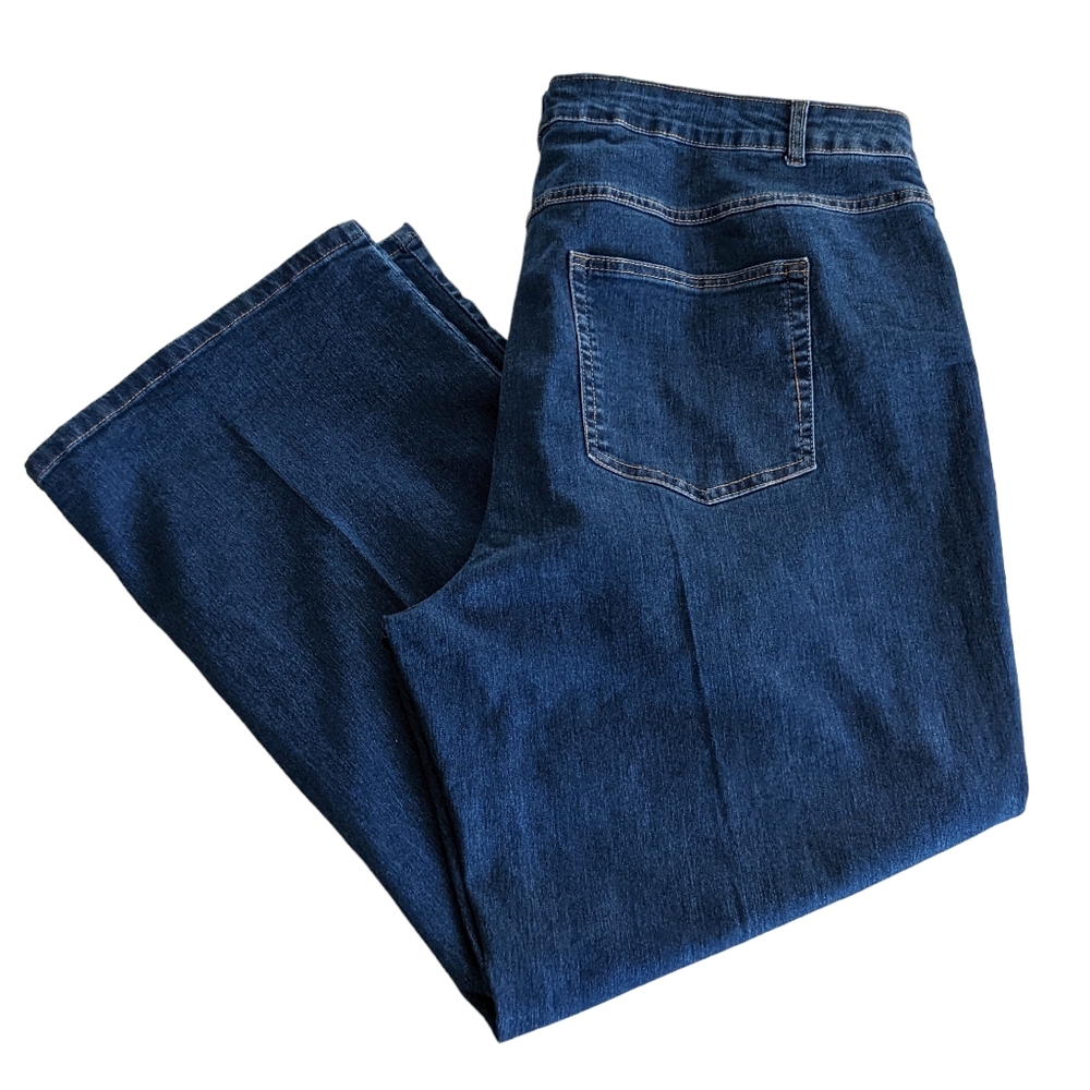 Woman Within Straight Leg Jeans Size 24W